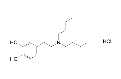 4-[2-(dibutylamino)ethyl]pyrocatechol, hydrochloride