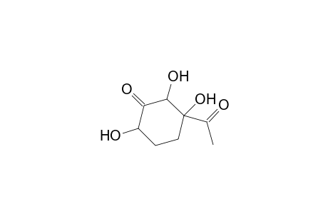 Cyclohexanone, 3-acetyl-2,3,6-trihydroxy-
