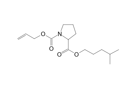 L-Proline, N-allyloxycarbonyl-, isohexyl ester