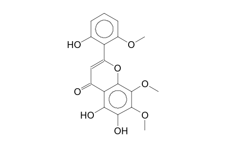 5,6,2'-Trihydroxy-7,8,6'-trimethoxyflavone