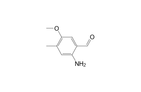 Benzaldehyde, 2-amino-5-methoxy-4-methyl-