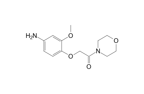 Benzenamine, 3-methoxy-4-[2-(4-morpholinyl)-2-oxoethoxy]-
