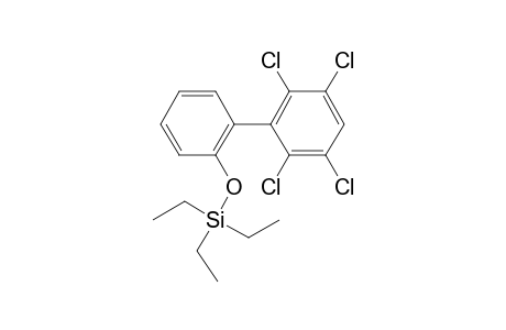 2-Hydroxy-2',3',5',6'-tetrachlorobiphenyl, triethylsilyl ether