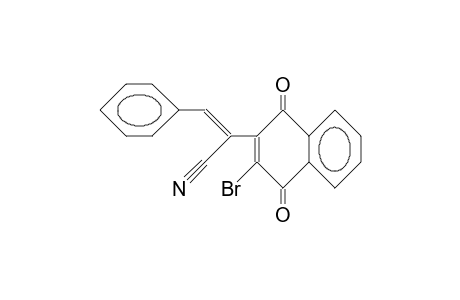 3-Bromo-1,4-dihydro-1,4-dioxo.alpha.-(phenylmethylene)-2-naphthalene-acetonitrile