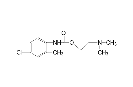 4-chloro-2-methylcarbanilic acid, 2-(dimethylamino)ethyl ester