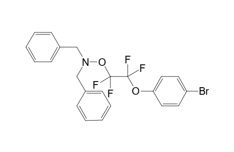 N,N-Dibenzyl-O-(2-(4-bromophenoxy)-1,1,2,2-tetrafluoroethyl)hydroxylamine