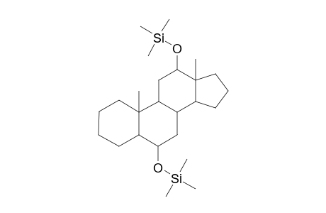 5.ALPHA.-ANDROSTANE-6.ALPHA.,12.BETA.-DIOL(6.ALPHA.,12.BETA.-DI-TRIMETHYLSILYL ETHER)