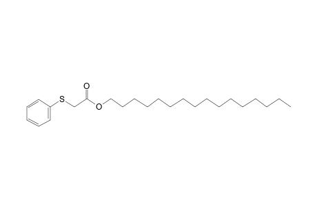 (Phenylthio)acetic acid, hexadecyl ester