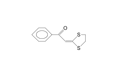 2-(1,3-Dithiolan-2-ylidene)-1-phenyl-ethanone
