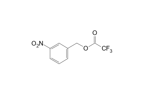 Trifluoroacetic acid, m-nitrobenzyl ester