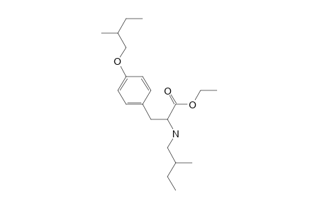 L-Tyrosine, N,o-di(2-methylbutyl)-, ethyl ester