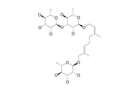 (2-E,6-Z)-2,6-DIMETHYL-8-[(O-ALPHA-L-RHAMNOPYRANOSYL-(1->3)-ALPHA-L-RHAMNOPYRANOSYL)-OXY]-OCTADIEN-1-YL-ALPHA-L-RHAMNOPYRANOSIDE