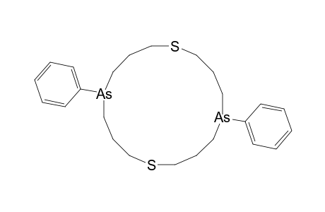 1,9-Dithia-5,13-diarsacyclohexadecane, 5,13-diphenyl-