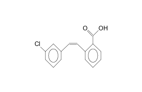 2-(cis-2-[3-Chloro-phenyl]-ethenyl)-benzoic acid