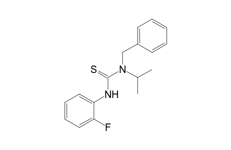 1-benzyl-3-(o-fluorophenyl)-1-isopropyl-2-thiourea