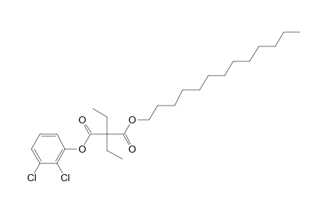 Diethylmalonic acid, 2,3-dichlorophenyl tridecyl ester