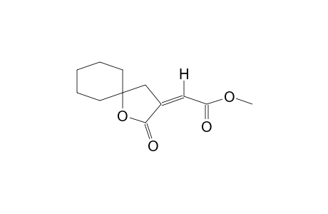 Acetic acid, (2-oxo-1-oxaspiro[4.5]dec-3-ylidene)-, methyl ester, (Z)-