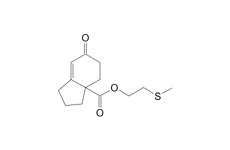 RAC-2-(METHYLTHIO)-ETHYL-3-OXOBICYCLO-[4.3.0]-1-NONENE-6-CARBOXYLATE