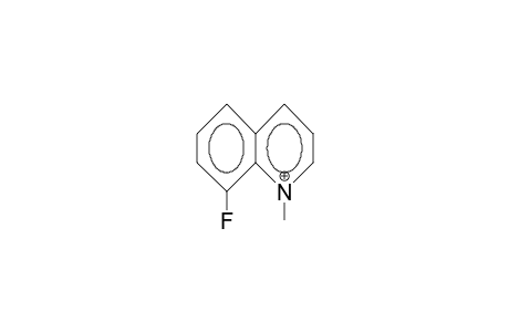 8-Fluoro-1-methyl-quinolinium cation