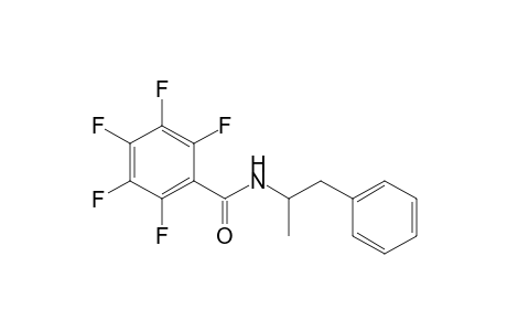Benzamide, 2,3,4,5,6-pentafluoro-N-(1-methyl-2-phenylethyl)-