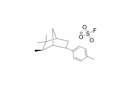 5,5,EXO-6-TRIMETHYL-2-(4'-METHYLPHENYL)-BICYCLO-[2.2.1]-HEPT-2-YL-CATION