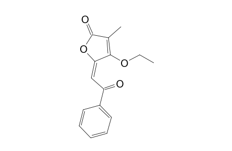 (5E)-4-ethoxy-3-methyl-5-phenacylidene-2-furanone