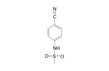 4-(Methylsulfonylamino)benzonitrile