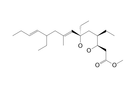 Seco-plakortide H methyl ester