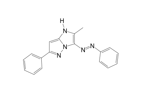 2-METHYL-6-PHENYL-3-(PHENYLAZO)-1H-IMIDAZO[1,2-b]PYRAZOLE
