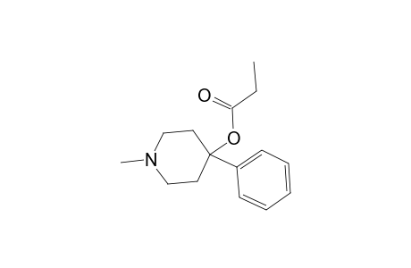 1-Methyl-4-phenyl-4-propionoxypiperidine