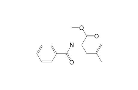 Methyl 2-benzamido-4-methylpent-4-enoate