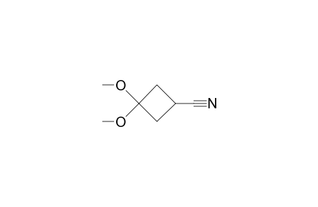 1,1-Dimethoxy-3-cyano-cyclobutane