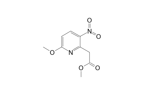 methyl 2-(6-methoxy-3-nitropyridin-2-yl)acetate