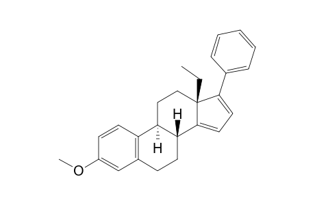 13.beta.-Ethyl-3-methoxy-17-phenyl-1,3,5(10),14(15),16(17)-gonapentaene