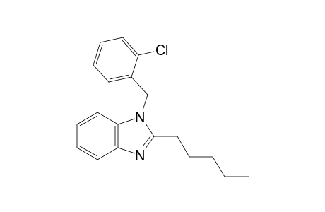 1-(2-chlorobenzyl)-2-pentyl-1H-benzimidazole