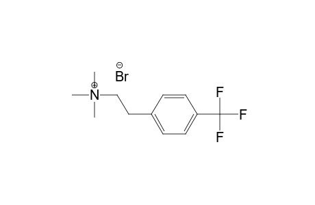 Benzeneethanaminium, N,N,N-trimethyl-4-(trifluoromethyl)-, bromide