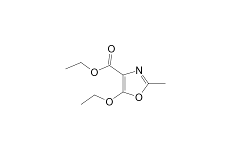 5-ethoxy-2-methyl-4-oxazolecarboxylic acid, ethyl ester