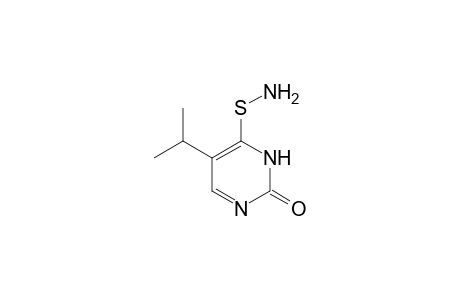 6-(aminothio)-5-isopropylpyrimidin-2(1H)-one