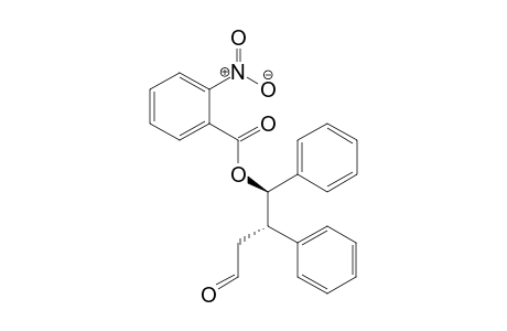 (1S,2R)-4-oxo-1,2-diphenylbutyl 2-nitrobenzoate