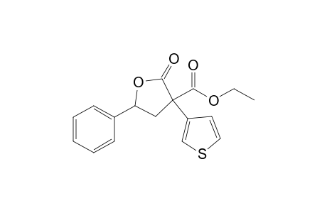 2-Ethoxycarbonyl-2-(3-thienyl)-4-phenylbutyrolactone