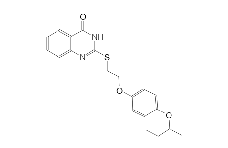 2-((2-(4-(sec-butoxy)phenoxy)ethyl)thio)quinazolin-4(3H)-one