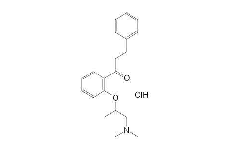 2'-[2-(Dimethylamino)-1-methylethoxy]-3-phenylpropiophenone, hydrochloride