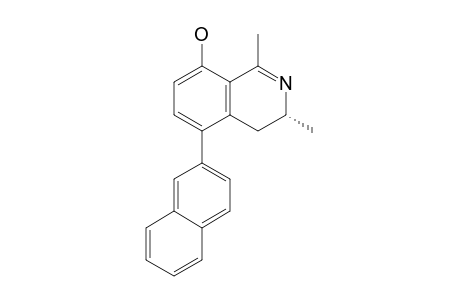 (R)-5-(Naphth-2-yl)-1,3-dimethyl-3,4-dihydroisoquinolin-8-ol