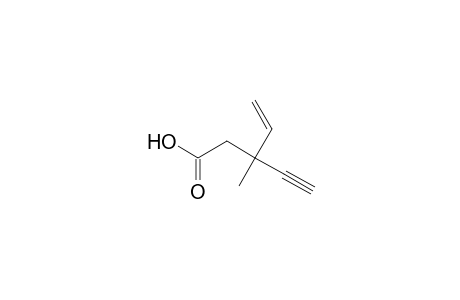 3-Ethynyl-3-methyl-4-pentenoic acid