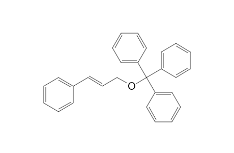 Benzene, 1,1',1''-[[(3-phenyl-2-propenyl)oxy]methylidyne]tris-, (E)-