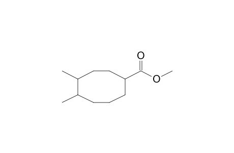 Methyl 4,5-dimethylcyclooctanecarboxylate