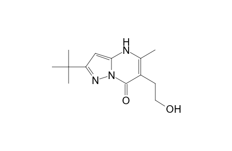 2-(tert-Butyl)-6-(2-hydroxyethyl)-5-methylpyrazolo[1,5-a]pyrimidin-7(4H)-one