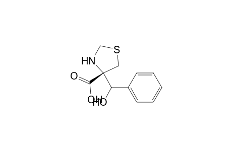4-Thiazolidinecarboxylic acid, 4-(hydroxyphenylmethyl)-, [R-(R*,R*)]-