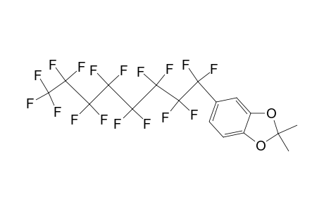 5-Perfluorooctyl-2,2-dimethyl-1,3-benzodioxole