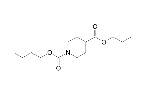 Isonipecotic acid, N-butoxycarbonyl-, propyl ester